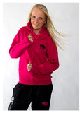 Oink Pink Hoodie with Drawstring